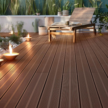 Wine Homogenous WPC Deck